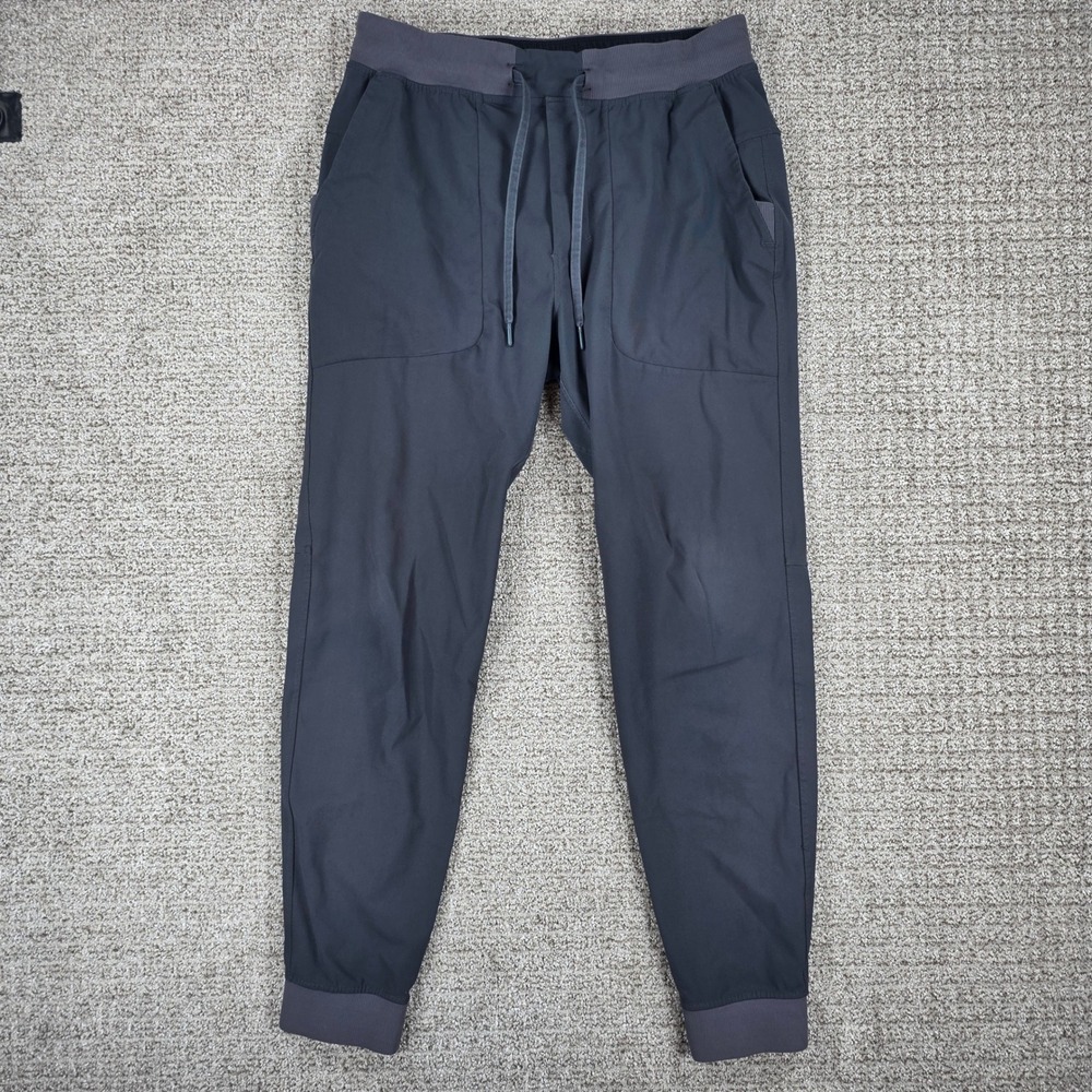 Lululemon ABC Jogger Skinny Mens Large Black Activewear Pants